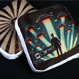 Alien Ambush Blue NXT Lumi-Tek Cornhole Bags