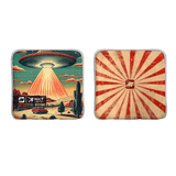 Alien Ambush Orange NXT Lumi-Tek Cornhole Bags