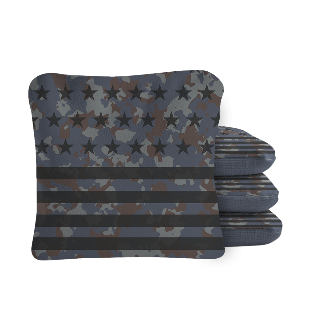 American Flag Camouflage Synergy Pro Cornhole Bags