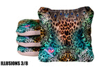 Cornhole Bag Animal Print ACO Pro Bags - All Series/Speeds Available.