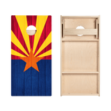 Arizona Flag Star Cornhole Boards