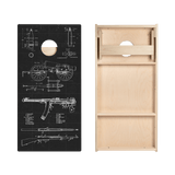 Arms Drawings Star Cornhole Boards
