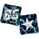 2027 BG Multiple Bag Models - "Electricity" - ACL Comp Stamped Cornhole Bags - SET OF 4 BAGS