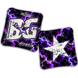 2027 BG Multiple Bag Models - "Electricity" - ACL Comp Stamped Cornhole Bags - SET OF 4 BAGS
