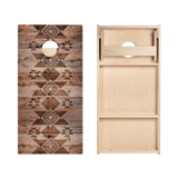 Aztec Wood Star Cornhole Boards