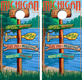 Northern Michigan Cornhole Design