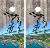 Michigan Cornhole Design