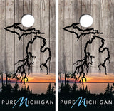 Pure Michigan Cornhole Design