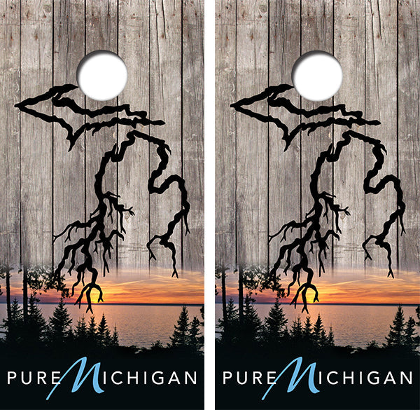 Pure Michigan Cornhole Design