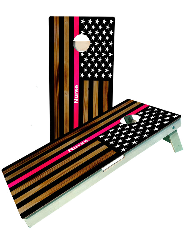 cornhole boards Nurse Cornhole Boards