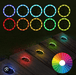 cornhole boards Multi Color Neon Striped Cornhole Boards
