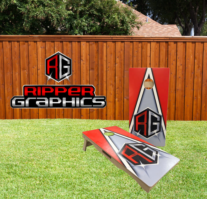 Fully Custom Professional Cornhole Set