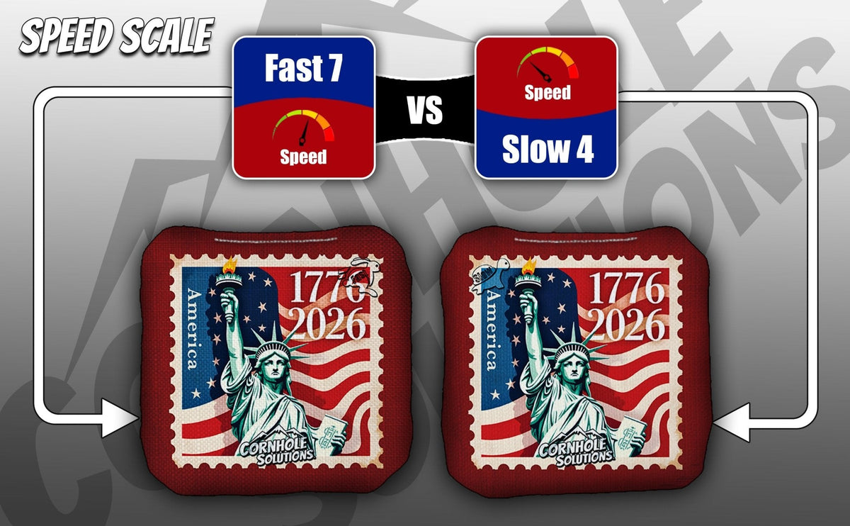 American Stamps – Rec Cornhole Bags – Set of 8