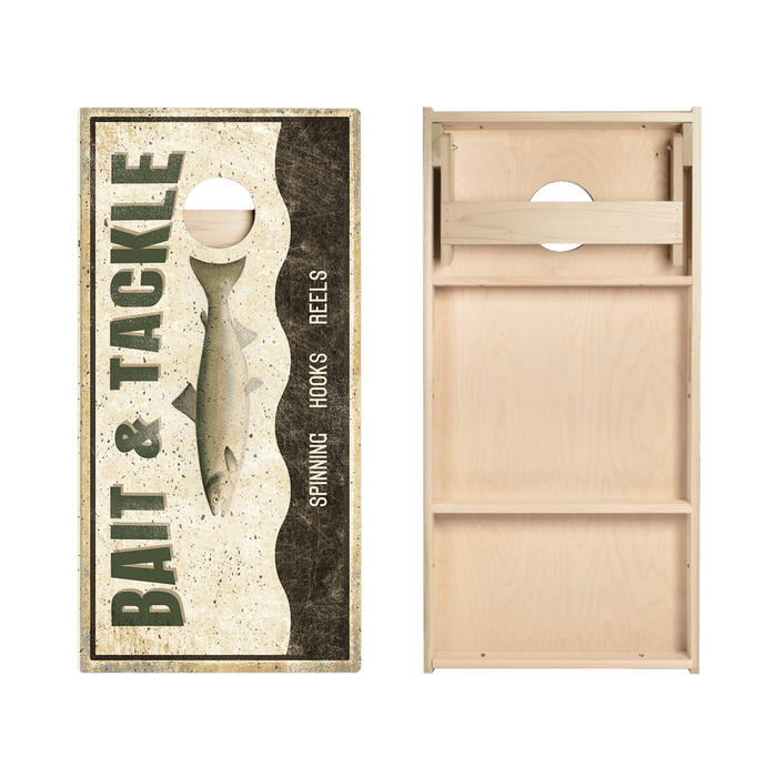 Bait And Tackle Star Cornhole Boards
