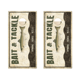 Bait And Tackle Star Cornhole Boards