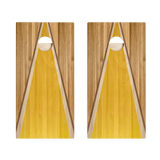 Bamboo Classic Triangle Star Cornhole Boards