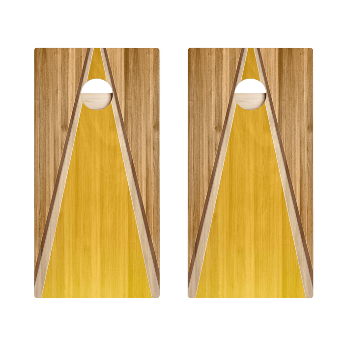 Bamboo Classic Triangle Star Cornhole Boards