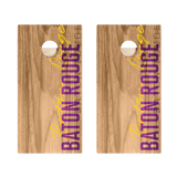 Baton Rouge Campus Gameday Star Cornhole Boards