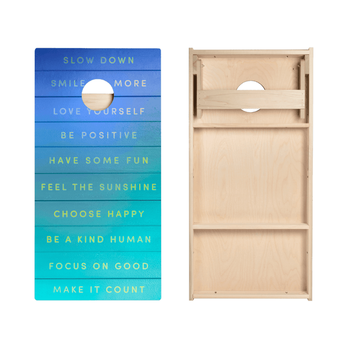 Be Your Best Star Cornhole Boards