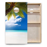 Beach & Mountain Cornhole Boards - Backyard Series