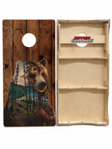Bear Tree Lake Cornhole Design
