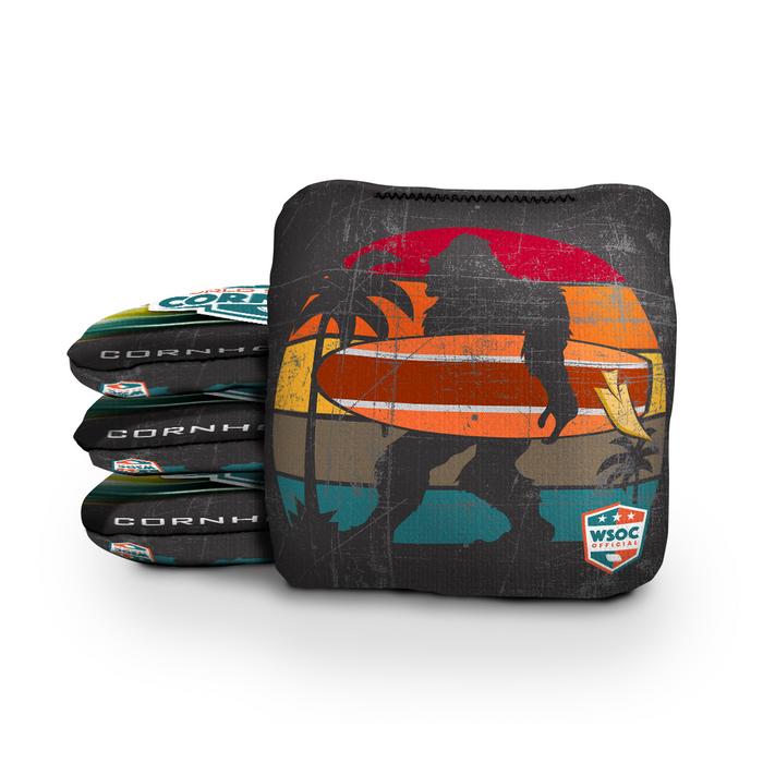 Surfing Sasquatch - 6 Inch WSOC Official Pro Cornhole Bags