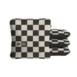 Black and White Checkered Synergy Soft Cornhole Bags