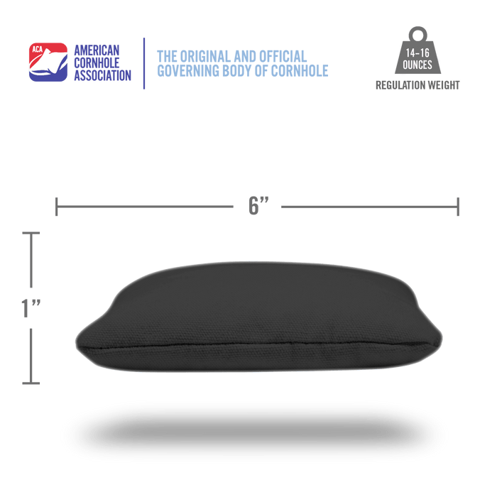Black Daily 66x Cornhole Bags
