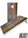 cornhole boards Blast Logo- Rainbow Trout Fishing Cornhole Boards