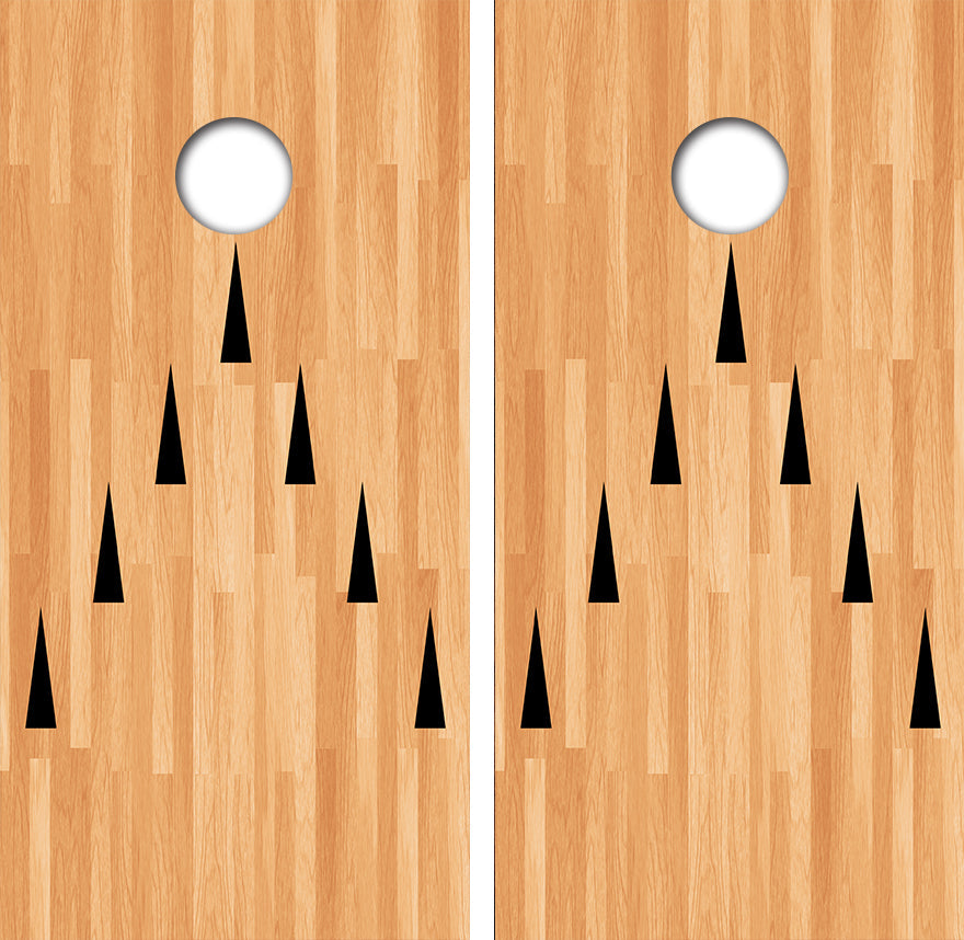 Bowling Cornhole Design