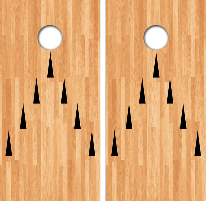 Bowling Cornhole Design