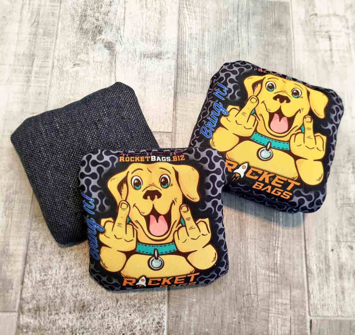 Pro Cornhole Bags Bring It! Carpet Cornhole Bags 4/9