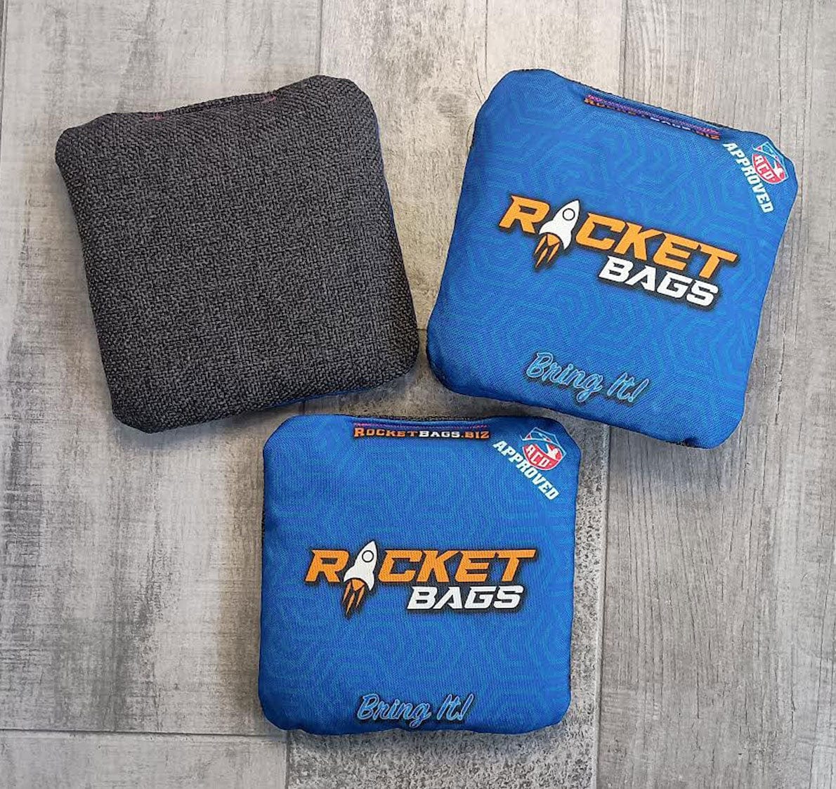 Pro Cornhole Bags Bring It! Blue Carpet Cornhole Bags ACO Approved