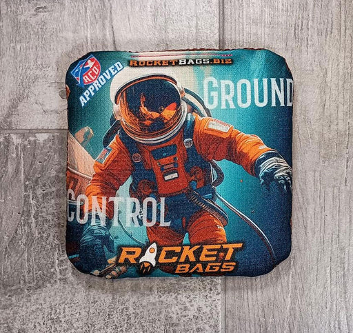 Pro Cornhole Bags Red Ground Control ACO Approved Carpet Cornhole Bags