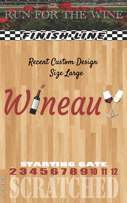 Horse Race Game XL Horse Race Party Game - New Heavy Duty Metal Horse Numbered 2-12