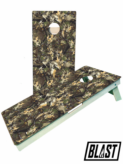 cornhole boards Camo Woods Hunting Pattern Cornhole Boards