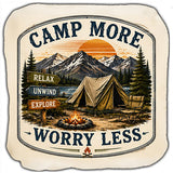 Camp More Worry Less Cornhole Bags Set of 4