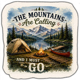 Mountains Are Calling And I Must Go Cornhole Bags Set of 4