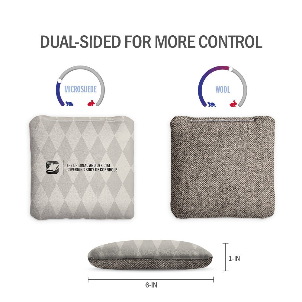 Checkered Diamond Synergy Soft Cornhole Bags