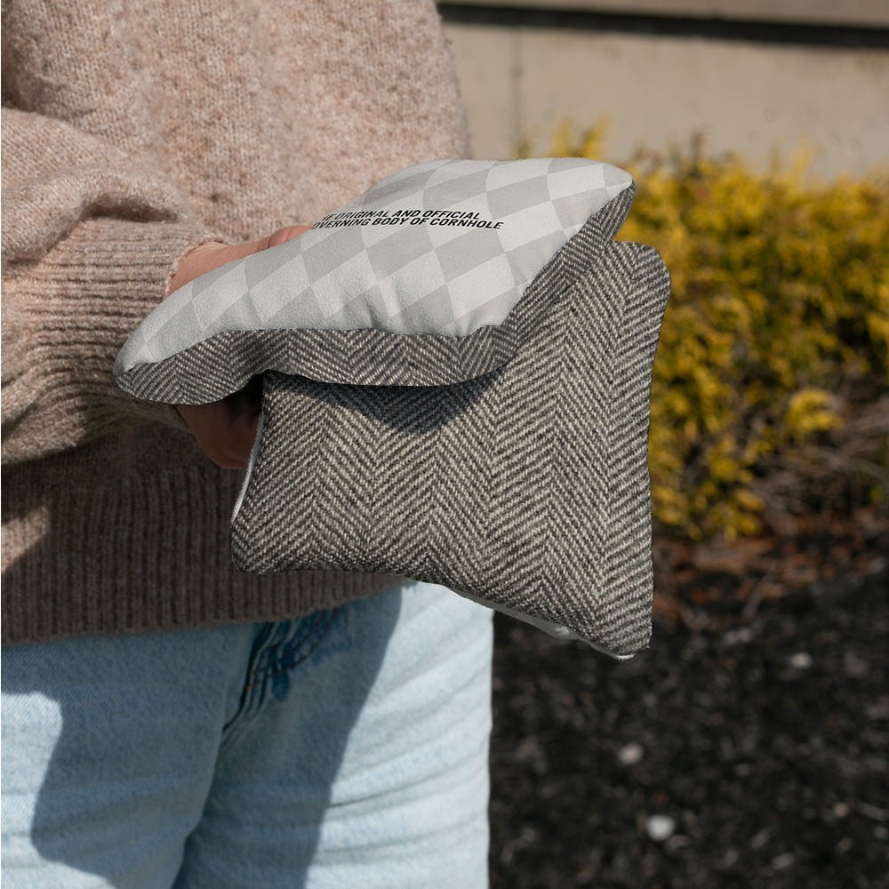 Checkered Diamond Synergy Soft Cornhole Bags