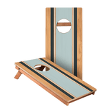 Classic Stripes Navy Blue Backyard 1x2ft Cornhole Boards