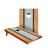Classic Stripes Navy Blue Backyard 2300 Cornhole Boards
