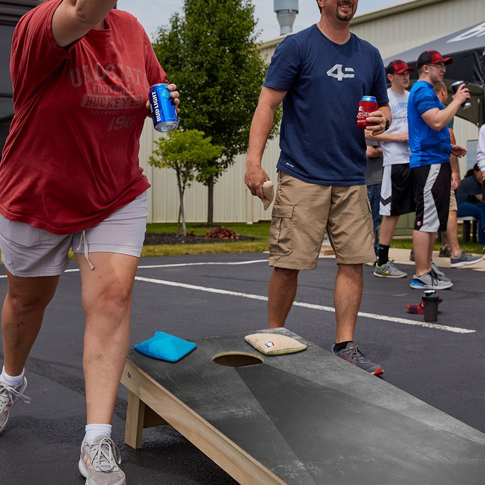 Classic Triangle - Black Star Cornhole Boards