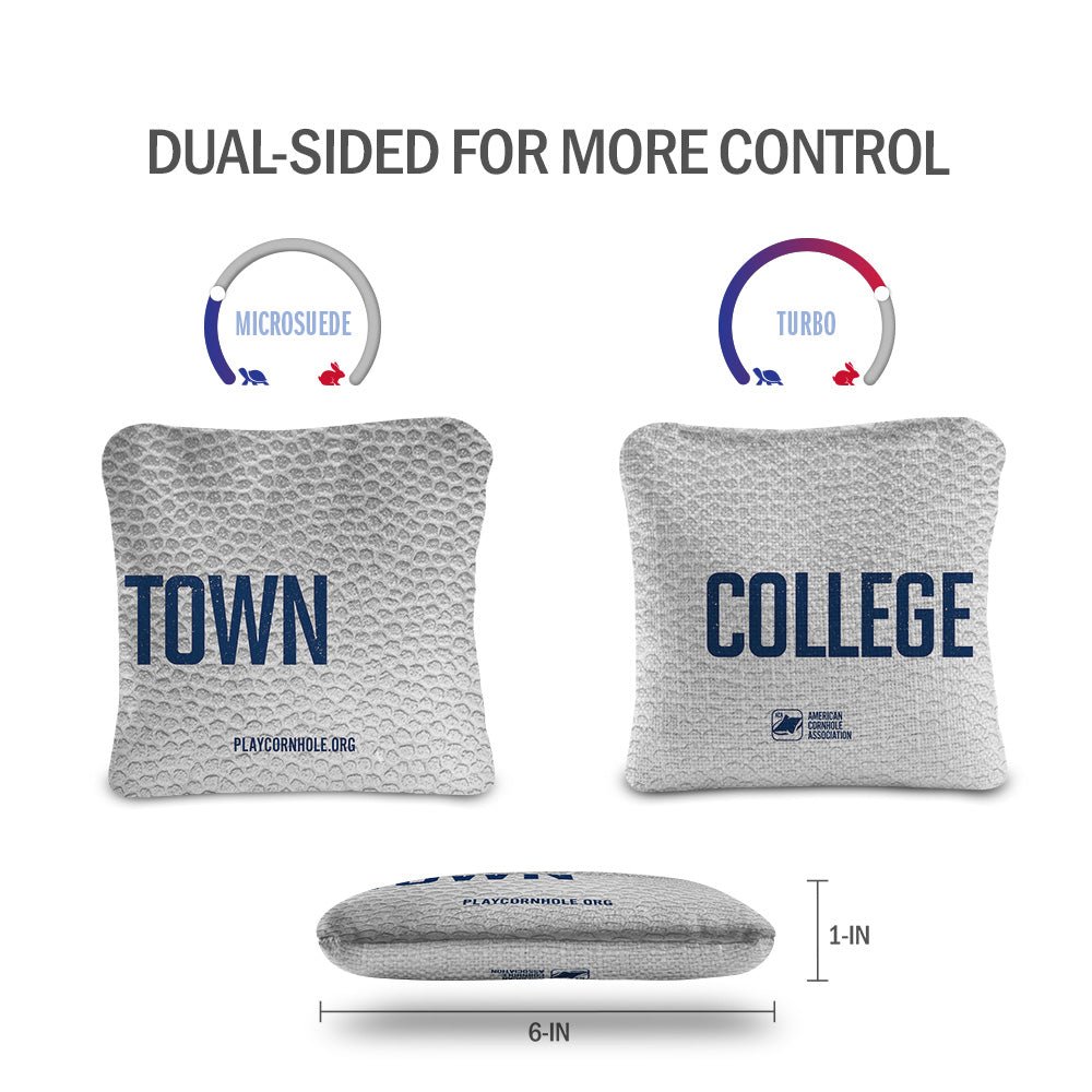College Town Campus Gameday Synergy Pro Cornhole Bags