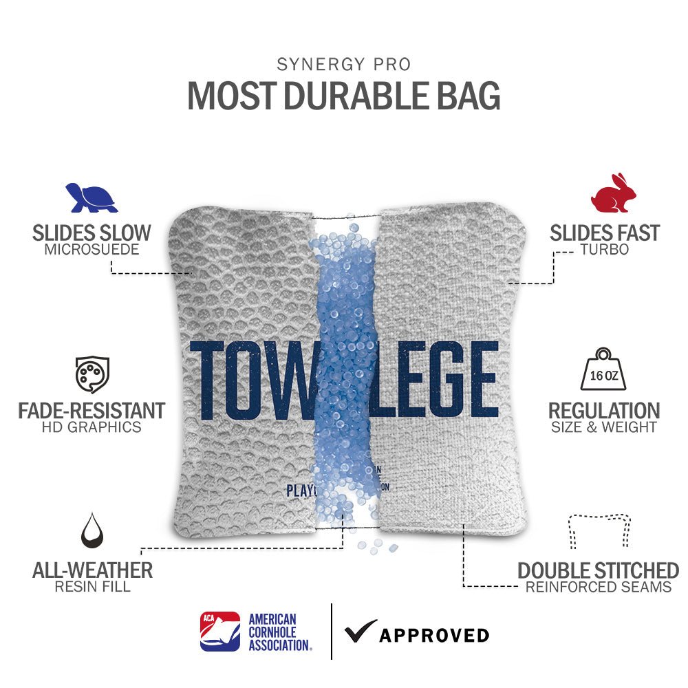 College Town Campus Gameday Synergy Pro Cornhole Bags
