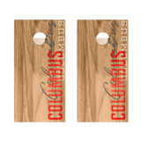 Columbus Campus Gameday Star Cornhole Boards