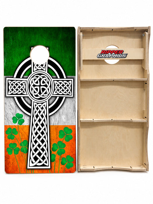 Celdic Irish Flag Cornhole Design