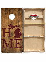 Michigan Home Cornhole Design