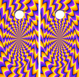 Psychedelic Cornhole Design