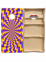 Psychedelic Cornhole Design